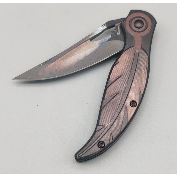 Albainox Black Feather Taschenmesser