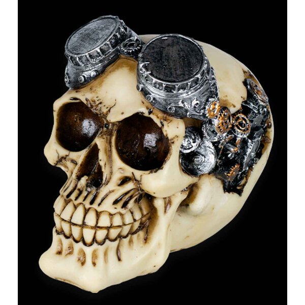 Tole10 Steampunk Skull aus Resin
