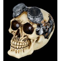 Tole10 Steampunk Skull aus Resin