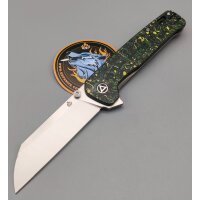 QSP Knife Penguin Plus QS130XL-F1 20CV Stahl Mossie Green CF