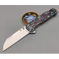 QSP Knife Penguin Plus QS130XL-G1 20CV Stahl Colored Gem CF