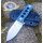QSP Knife Canary Neck Knife QS141-G Copper Damast Kohlefaser