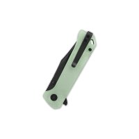 QSP Knife Grebe Button Lock QS147-D2 14C28N Stahl G10 Jade