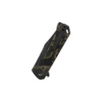 QSP Knife Grebe Button Lock QS147-F2 S35VN Stahl Raffir...