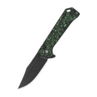 QSP Knife Grebe Button Lock QS147-G2 S35VN Stahl Mossie...