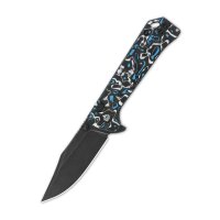 QSP Knife Grebe Button Lock QS147-H2 S35VN Stahl Colored...