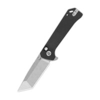 QSP Knife Grebe T Button Lock QS148-C1 14C28N Stahl G10...